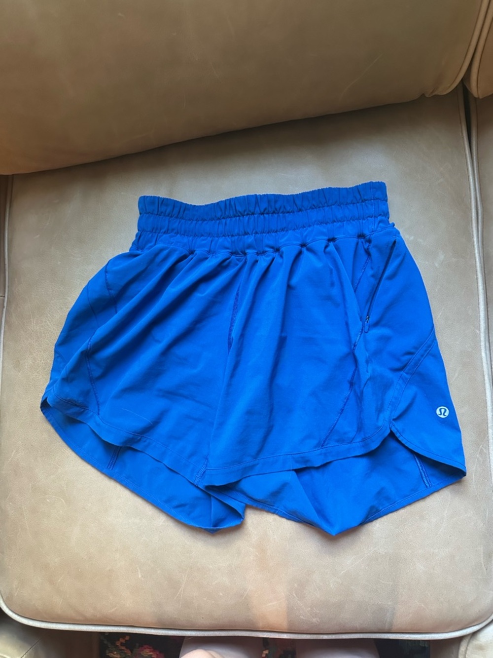 lululemon athletica Royal Blue Layered Running Shorts